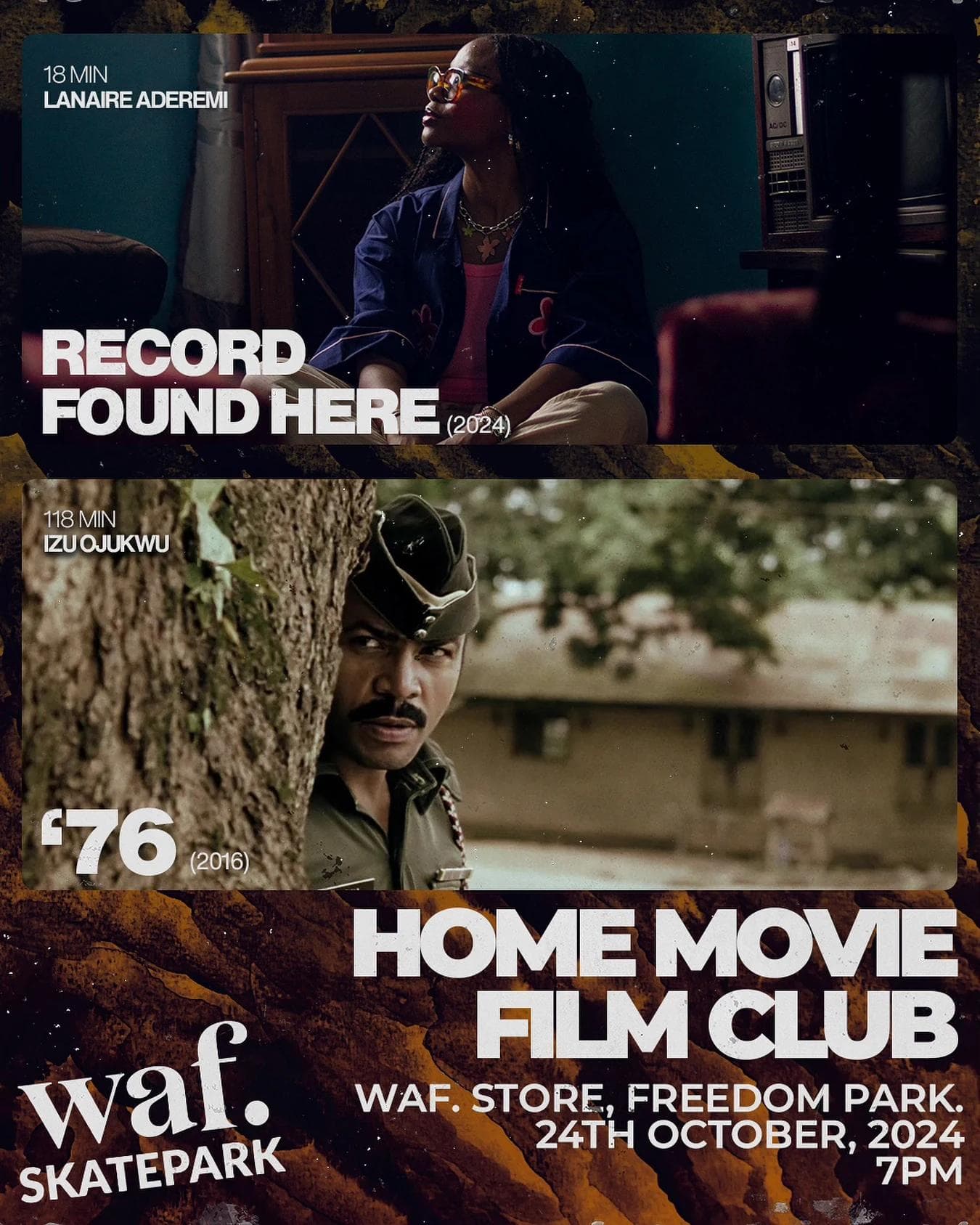 October 2024 screening poster