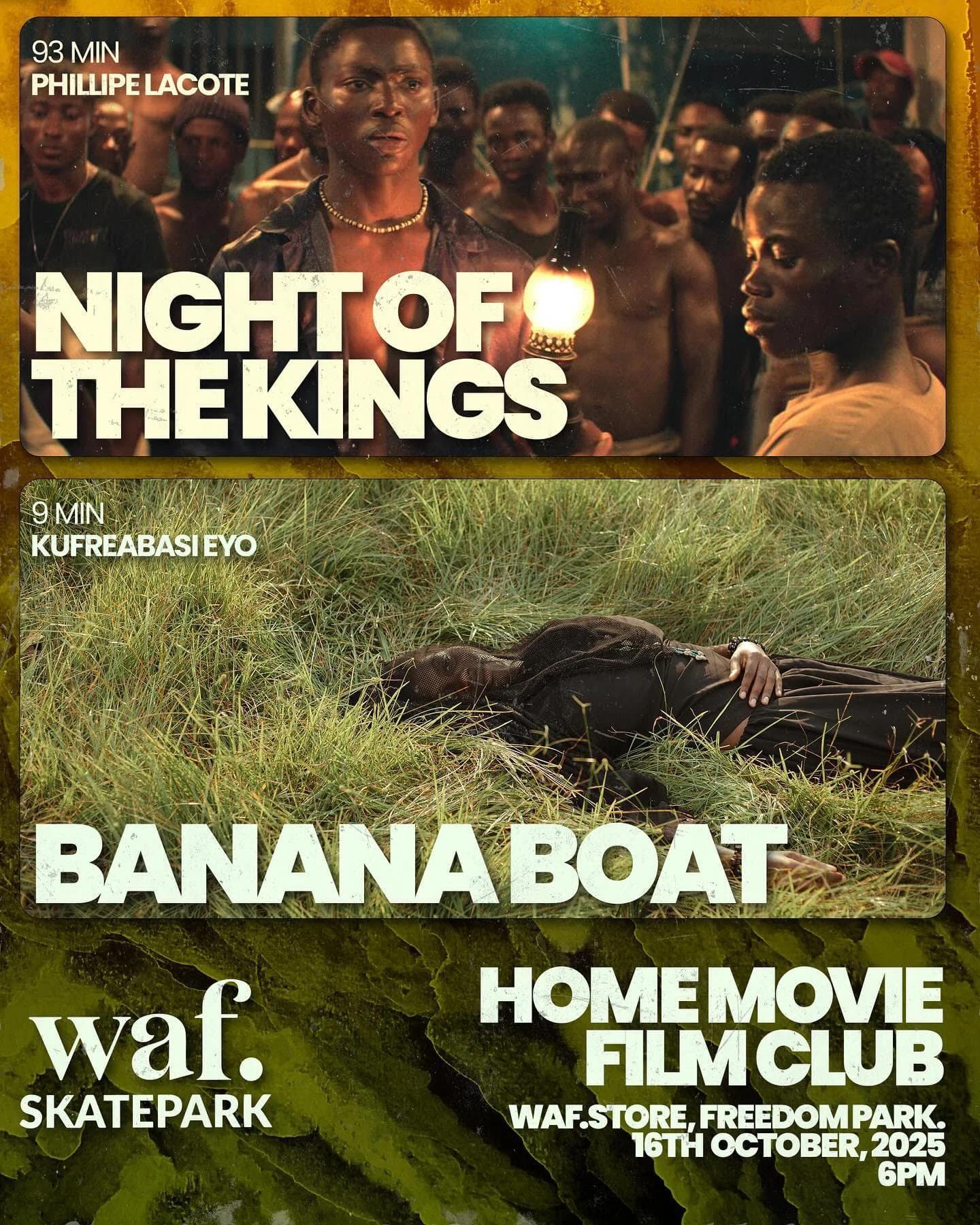 October 2025 screening poster