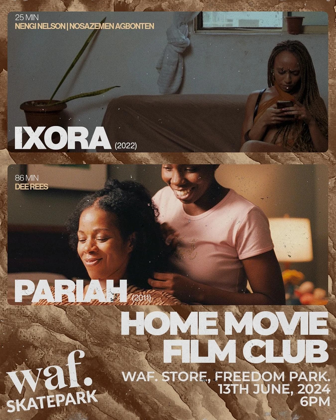 June 2024 screening poster
