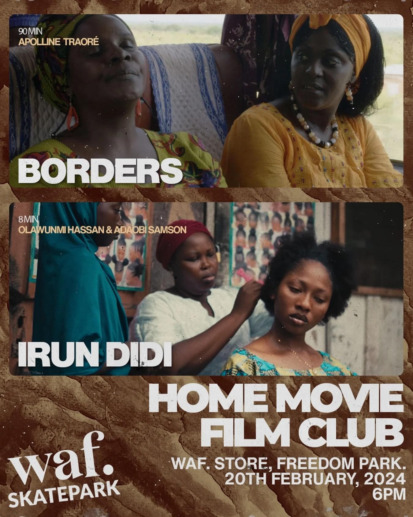 February 2024 screening poster