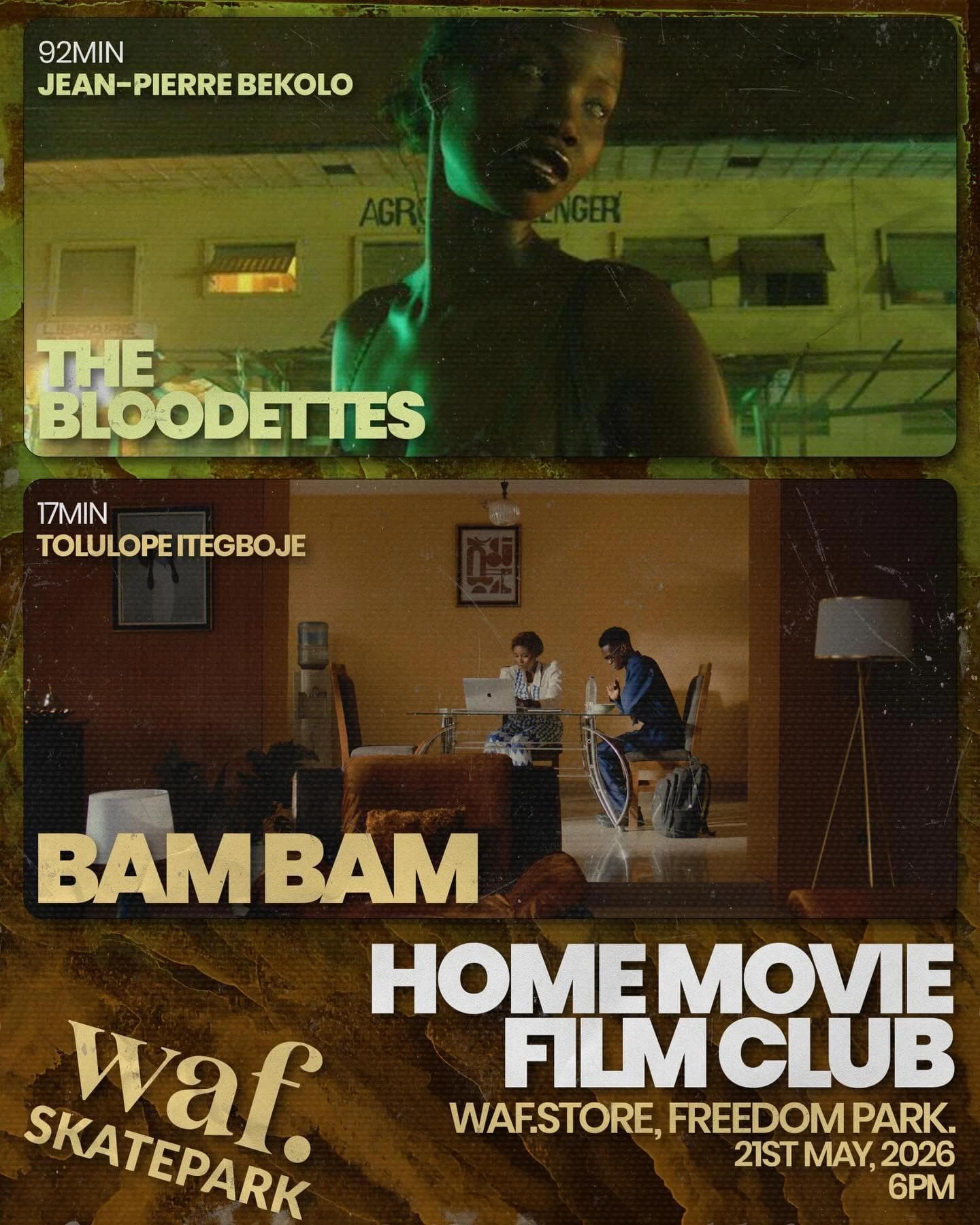 May 2026 screening poster
