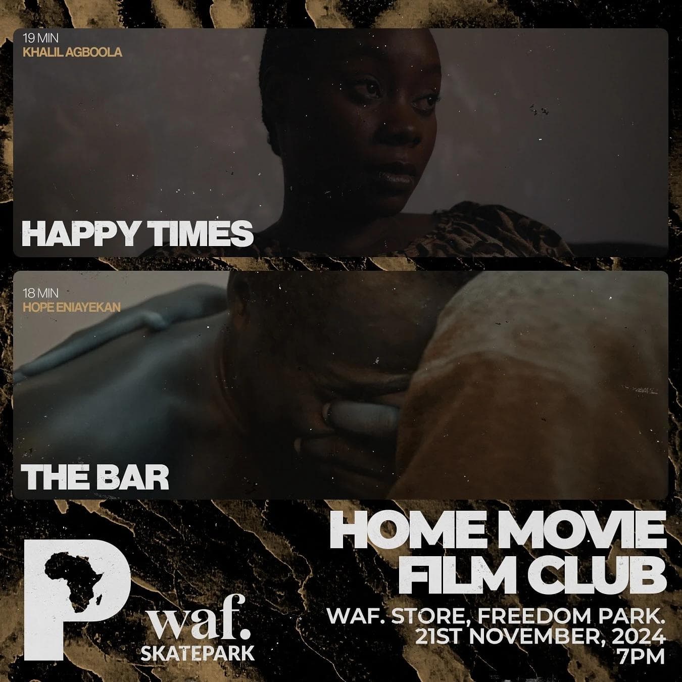 November 2024 screening poster