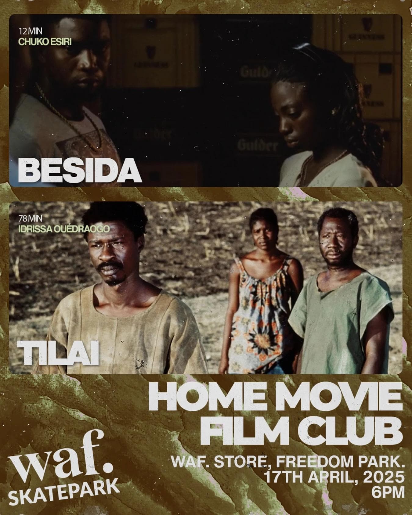 April 2025 screening poster